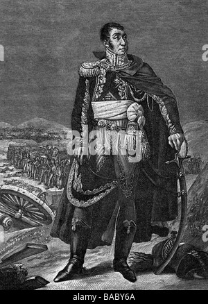 Grouchy, Emanuel Comte de, 23.10.1766 - 9.5.1847, French general, full length, wood engraving by Charon, 19th century, , Stock Photo