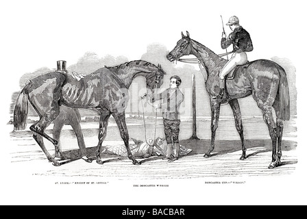 st legeh knight of st george doncaster winners cup virago 1854 Stock Photo