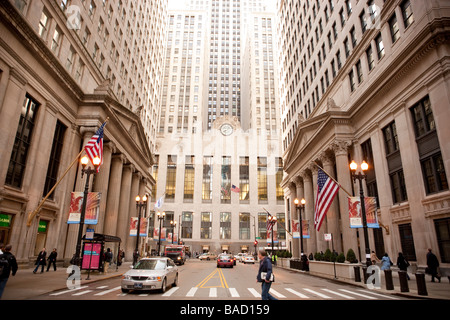 Chicago Board of Trade Building Chicago Illinois Stock Photo