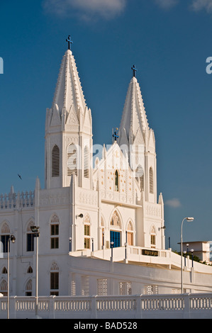 India, Vailankanni: the holy site of the Shrine Basilika Stock Photo ...