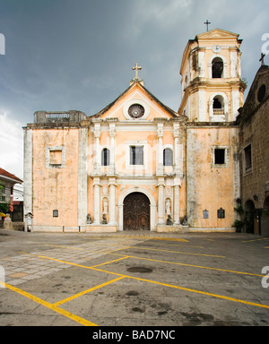 Sang Agustin Church facade in Intramuros Manila Stock Photo