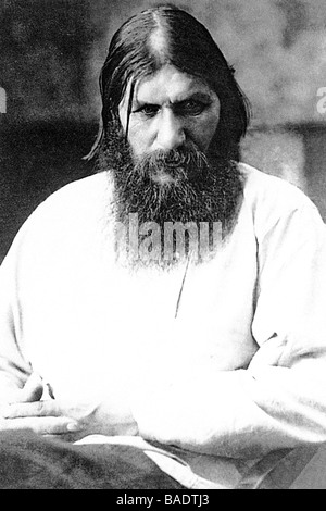 Rasputin (?1871-1916) Russian peasant, holy-man and mystic Stock Photo ...