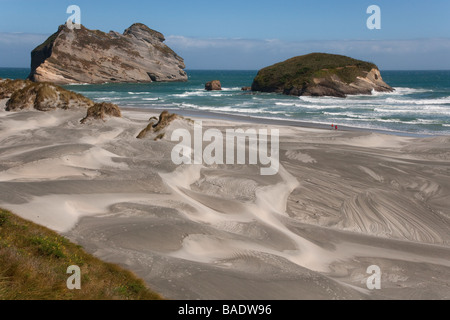 Cape Farewell Nature Reserve New Zealand Stock Photo