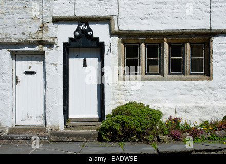 House in Giggleswick village, near Settle, North Yorkshire, England UK Stock Photo