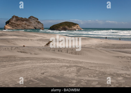 Cape Farewell Nature Reserve New Zealand Stock Photo