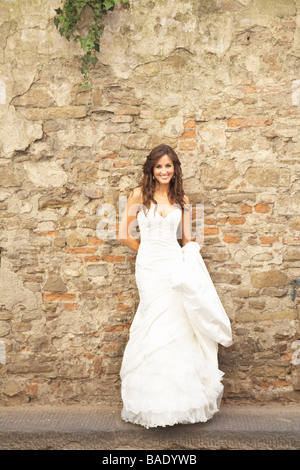Portrait of Bride Stock Photo