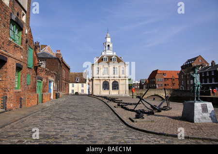 The Custom House, Purfleet Quay, King's Lynn, Norfolk, England, United Kingdom Stock Photo