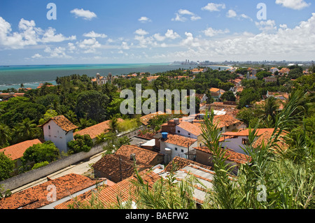 Rooftop view over Olinda, Brazil. Stock Photo