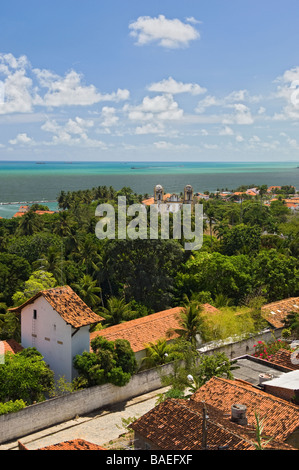 Rooftop view over Olinda, Brazil. Stock Photo