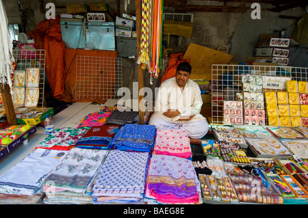 Street Merchant in Deira Dubai Stock Photo