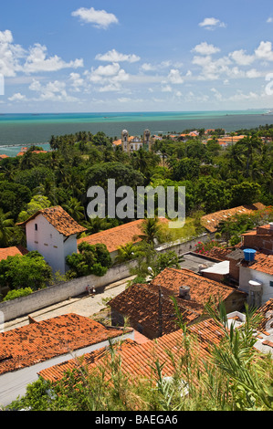 Rooftop view over Olinda, Brazil. Stock Photo