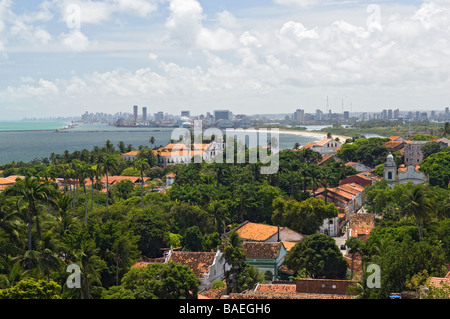 Rooftop view over Olinda and Recife, Brazil. Stock Photo