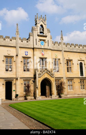 Chapel Court Sidney Sussex College Cambridge England Uk Stock Photo