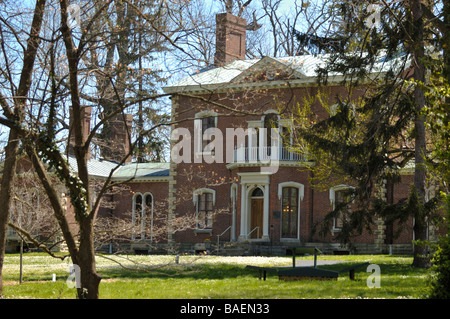 Ashland, the Henry Clay estate and national historic landmark located in Lexington Kentucky USA. Stock Photo