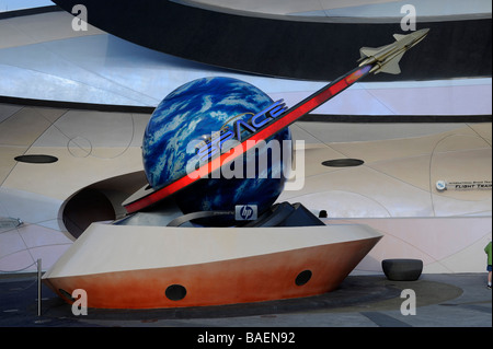 Mission Space at Walt Disney World Epcot Theme Park Center Orlando Florida Central Stock Photo