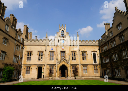 Chapel Court at Sidney Sussex College Cambridge England UK Stock Photo