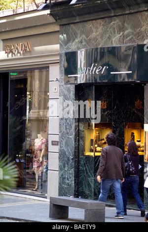 Boutique Louis Vitton, Via Calabritto, Naples, Campania, Italy Stock Photo  - Alamy