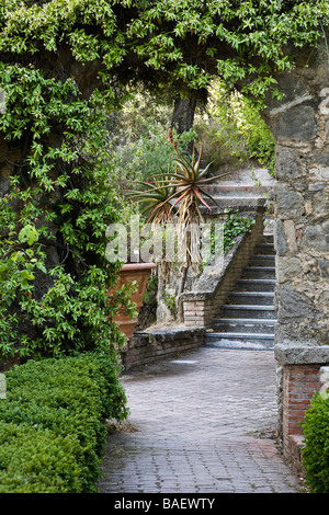Botanical garden, Villa Hanbury, La Mortola, Ventimiglia, Liguria ...