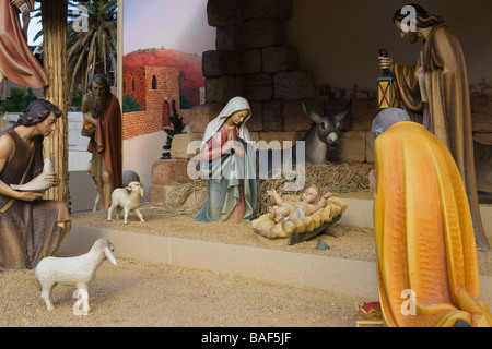 Nativity scene, Sydney, New South Wales, Australia Stock Photo
