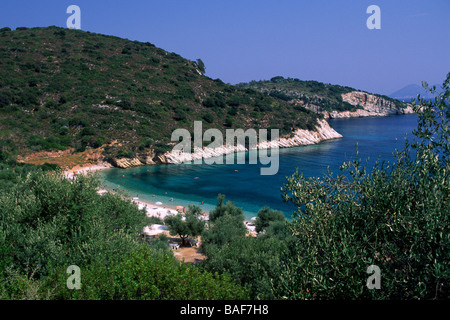 Greece, Ionian Islands, Ithaca, Filiatro beach Stock Photo