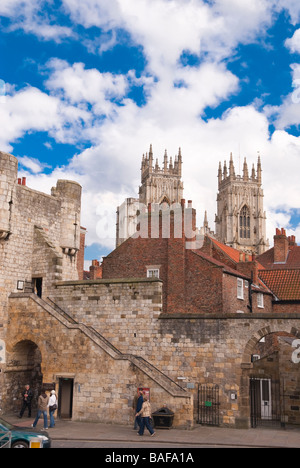 Some old architecture in York,Yorkshire,Uk Stock Photo