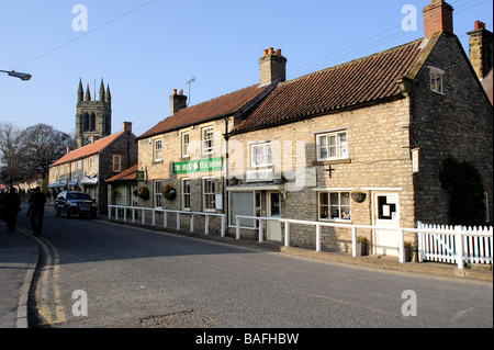 Street in small market town of Helmsley Yorkshire UK Stock Photo