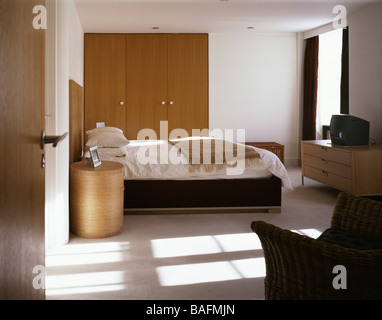 Car Designs House, London, United Kingdom, Bere Architects, Car designs house bedroom. Stock Photo