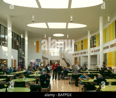 Samworth Enterprise Academy, Leicester, United Kingdom, Feilden Clegg Bradley Architects, Samworth enterprise academy dining Stock Photo