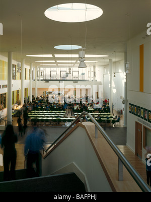 Samworth Enterprise Academy, Leicester, United Kingdom, Feilden Clegg Bradley Architects, Samworth enterprise academy dining Stock Photo