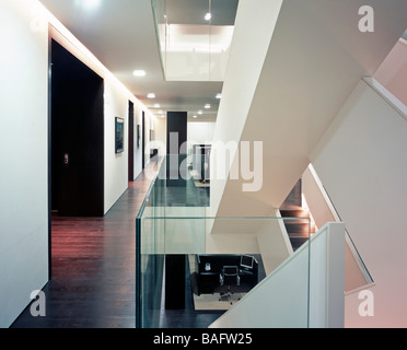 Office Building Henry St, Limerick, Ireland, Carmody Groarke, Office building henry st overall interior view. Stock Photo