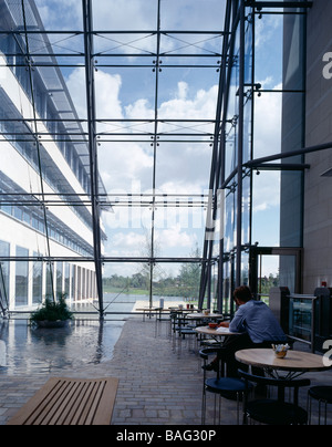 British Airways Waterside Headquarters, London, United Kingdom, Niels Torp, British airways waterside headquarters. Stock Photo