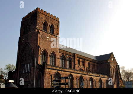 Shrewsbury Abbey, Shropshire, England, UK Stock Photo