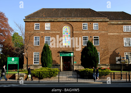 The Wakeman School and Arts College, Shrewsbury, Shropshire, England, UK Stock Photo