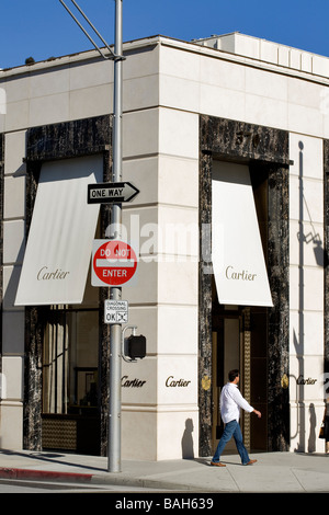 Cartier beverly hills rodeo drive store hi res stock photography