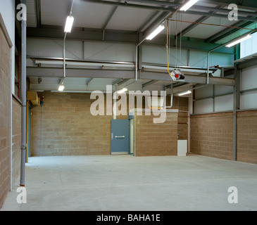 JKS WORKSHOP, GORDON MURRAY AND ALAN DUNLOP ARCHITECTS, CLYDEBANK, UNITED KINGDOM Stock Photo