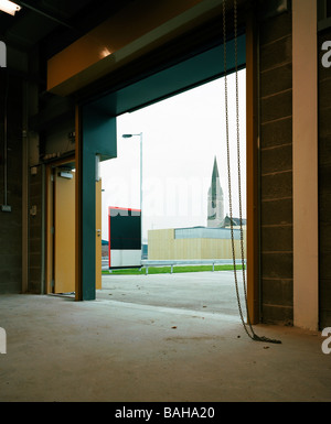 JKS WORKSHOP, GORDON MURRAY AND ALAN DUNLOP ARCHITECTS, CLYDEBANK, UNITED KINGDOM Stock Photo