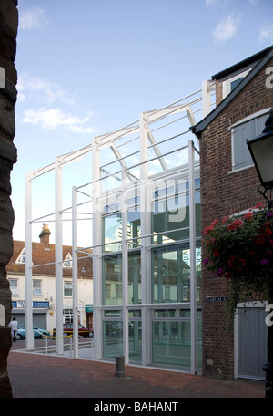 POOLE MUSEUM, HORDEN CHERRY LEE ARCHITECTS, POOLE, UNITED KINGDOM Stock Photo