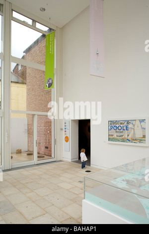 POOLE MUSEUM, HORDEN CHERRY LEE ARCHITECTS, POOLE, UNITED KINGDOM Stock Photo