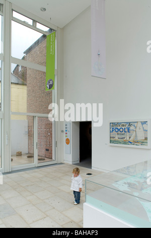 POOLE MUSEUM, HORDEN CHERRY LEE ARCHITECTS, POOLE, UNITED KINGDOM Stock Photo