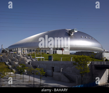 SAPPORO DOME STADIUM, HIROSHI HARA ATELIER, SAPPORO, JAPAN Stock Photo