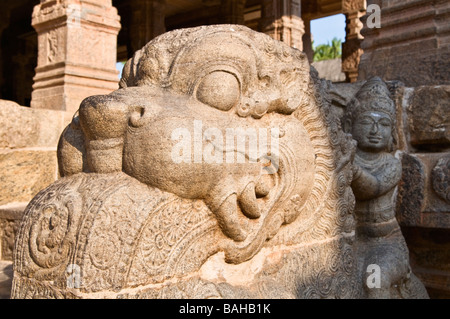 Airavateshwarar Temple Darasuram Tamil Nadu India Stock Photo