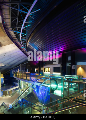 O2 ARENA - MILLENIUM DOME INTERIOR NIGHT SHOTS OF O2 ARENA STADIUM AND ...