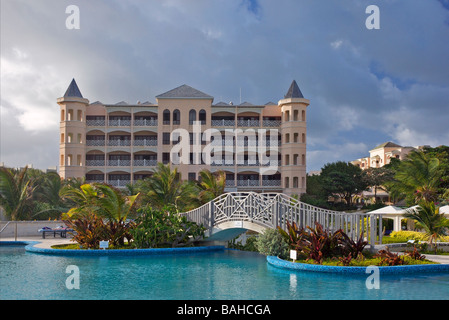 Swimming pool at The Crane Resort and Residences at Crane Beach, South Coast of Barbados, 'West Indies' Stock Photo