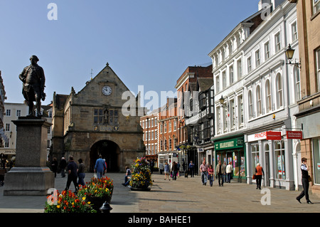 The Square, Shrewsbury, Shropshire, England, UK Stock Photo