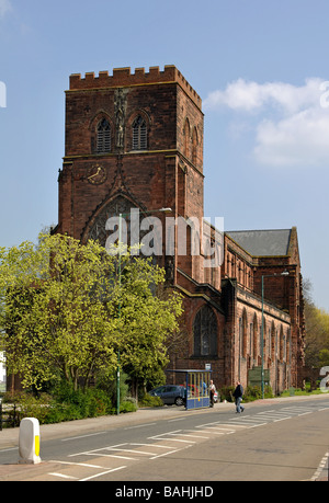 Shrewsbury Abbey, Shropshire, England, UK Stock Photo