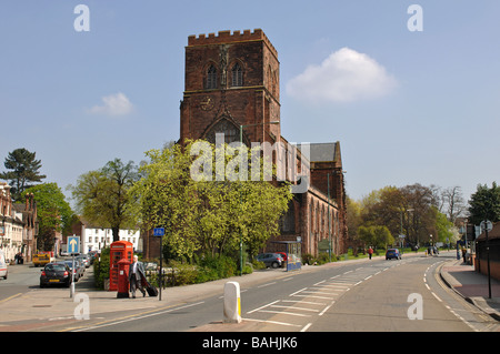 Shrewsbury Abbey, Shropshire, England, UK Stock Photo