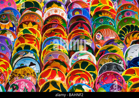 Local crafts and souvenirs in Cancun Mexico Stock Photo