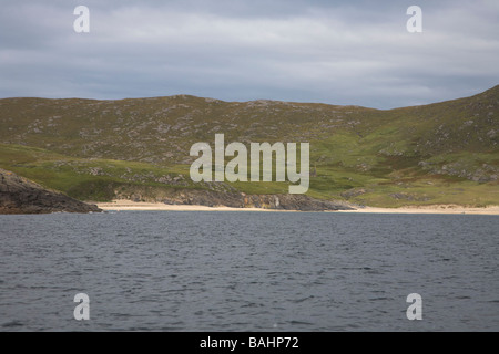 Deserted island of Mingulay Outer Hebrides United Kingdom Scotland GB  Stock Photo