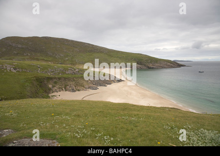 Deserted island of Mingulay Outer Hebrides United Kingdom Scotland GB  Stock Photo