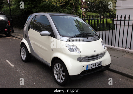 Smart car Chelsea London UK Stock Photo